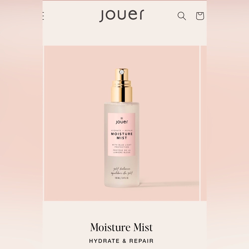 Jouer Moisture Mist hydrate and repair new inbox 3.4 ounce
